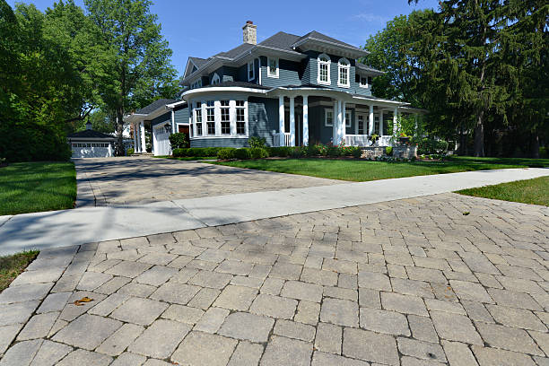 Residential Paver Driveway in Tano Road, NM